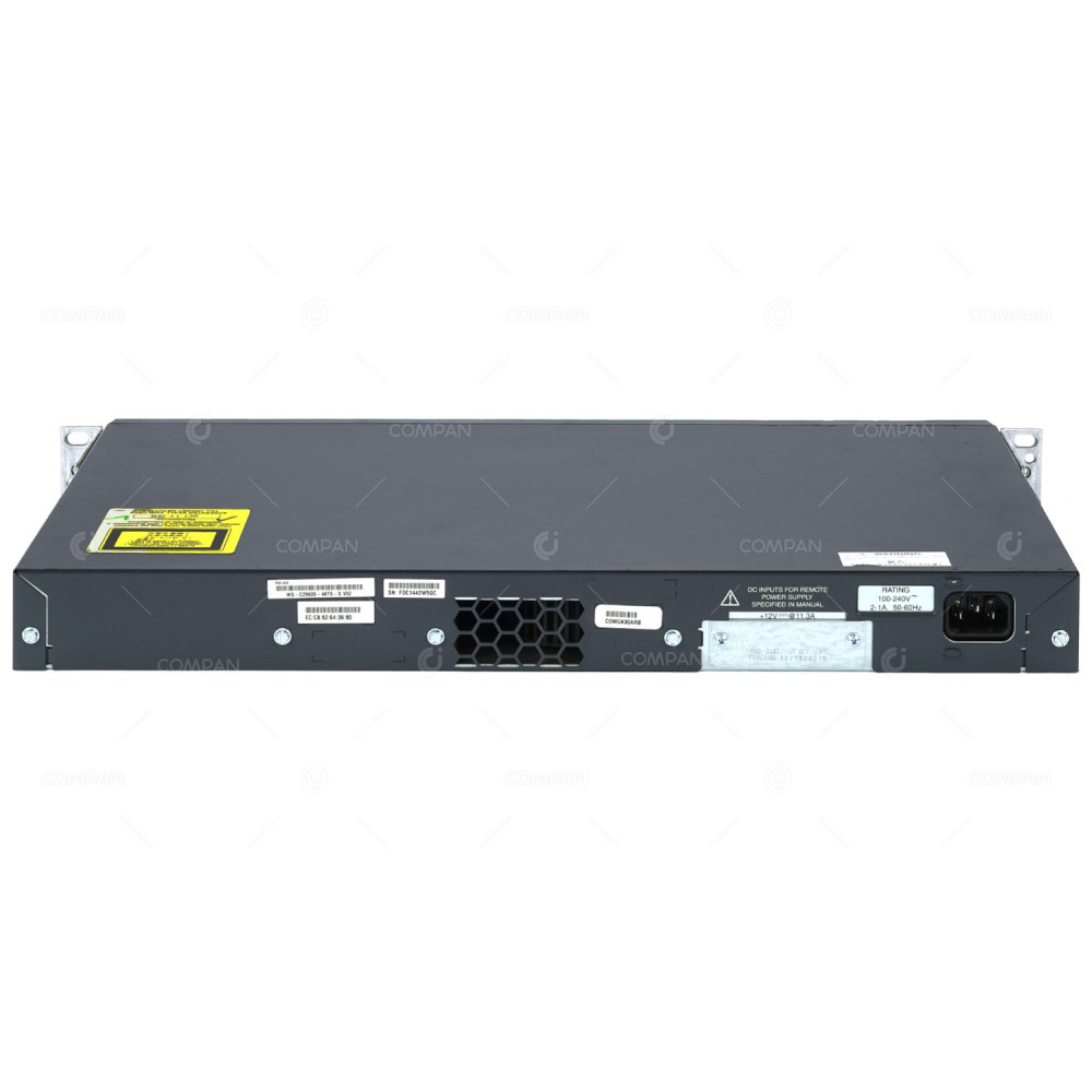 WS-C2960S-48TS-S CISCO CATALYST 48 PORT 1GB ETHERNET 2 PORT 1GB SFP SWITCH